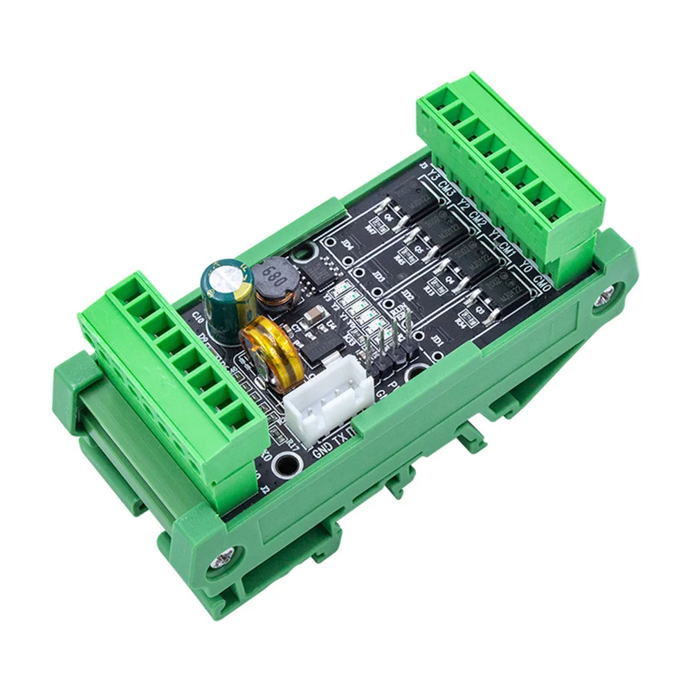 

High PNP level Assembled Base FX2N-10MR 10MT 06MR 06MT 20MR 20MT DC24V in&out high speed count PLC with Analog 0-10V