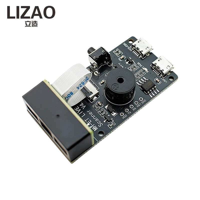 LIVE Scanner V3 MH-ET QR Barcode Scanner Module Type-C UART HID CDC 1D 2D Code Reader With Buzzer For Arduino Raspberry Pi DIY