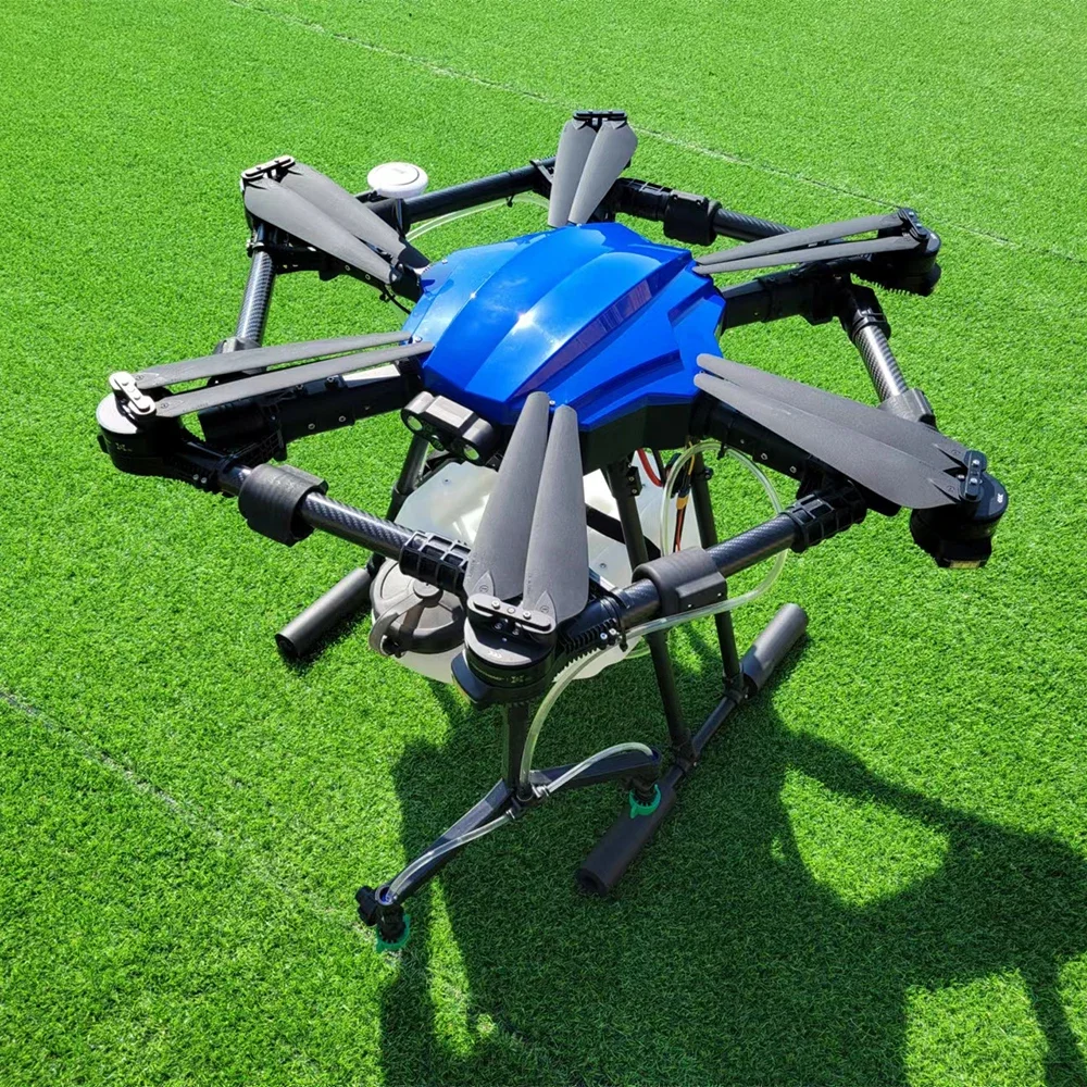 Sanmoo S616 Six-axis 16L 16kg Agricultural Spray Drone Frame Surrounded By Folding Wheelbase 1648mm 16L Water Tank