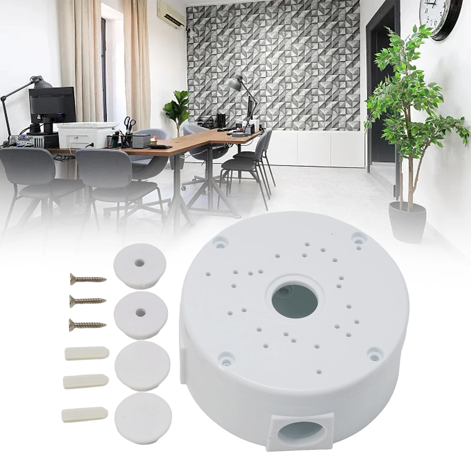 Waterproof Box For IP Cameras For Cameras Surveillance Dome Brackets CCTV Accessory Home Improvement Parts