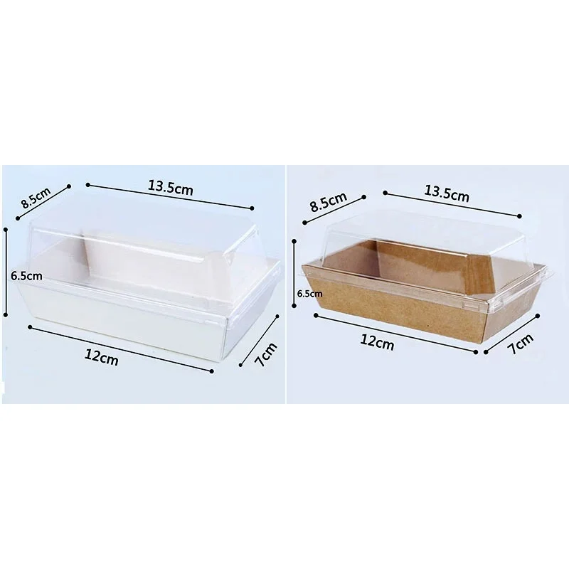 Kunden spezifische Produkte Einweg Sandwich Box Form Sandwich Box Hot Sale Boxen für die Verpackung