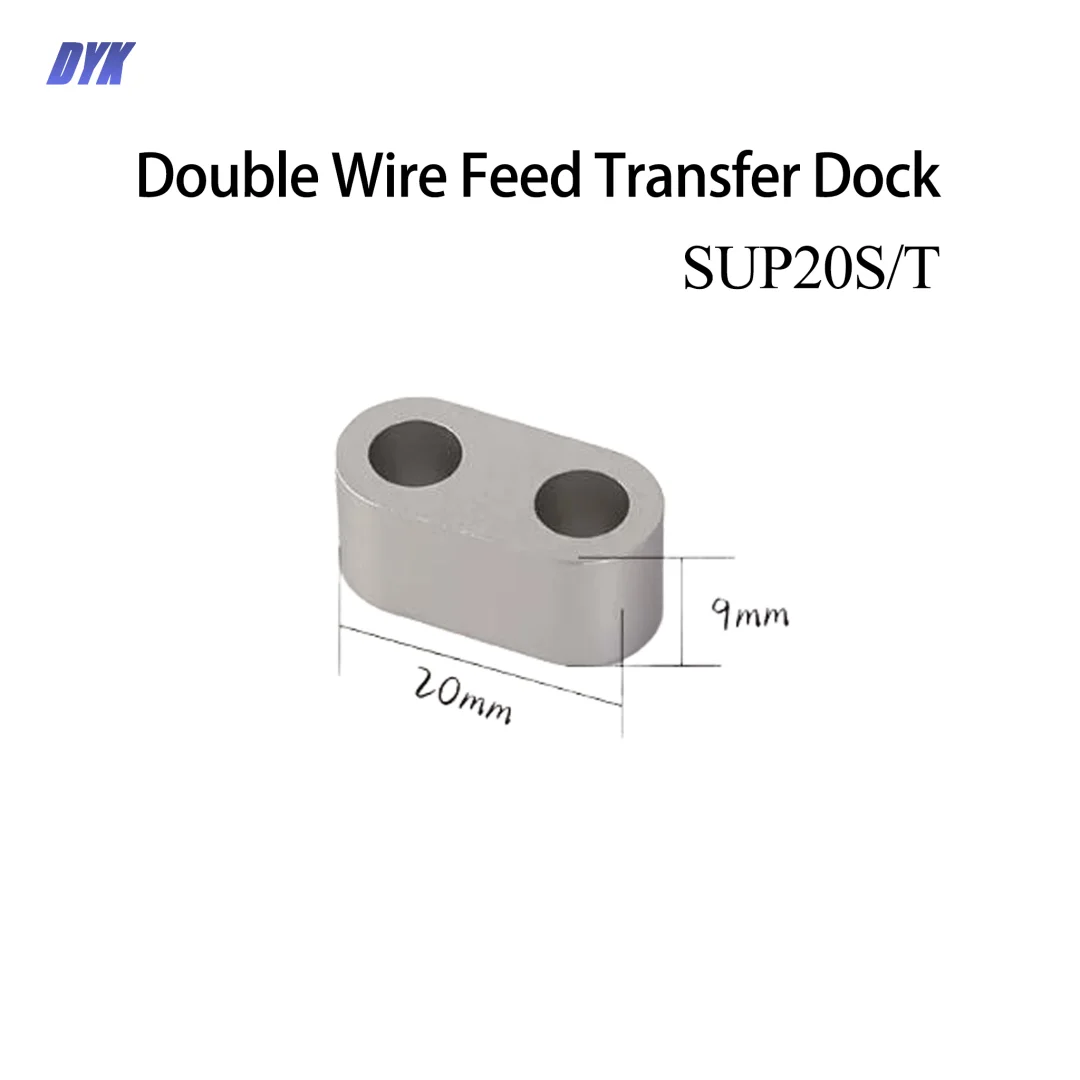 CQWY Laser Welding Head Wire Feeding Connection Block Wire Feeder Accessories for SUP21T SUP23T