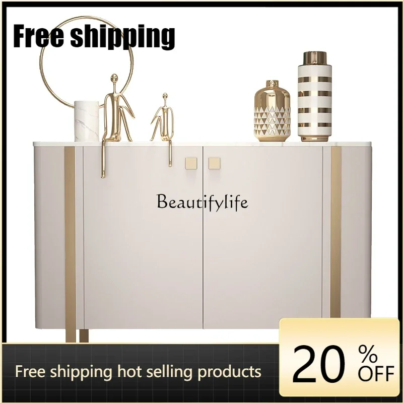 X4 American light luxury entrance shoe cabinet modern simple decorative locker