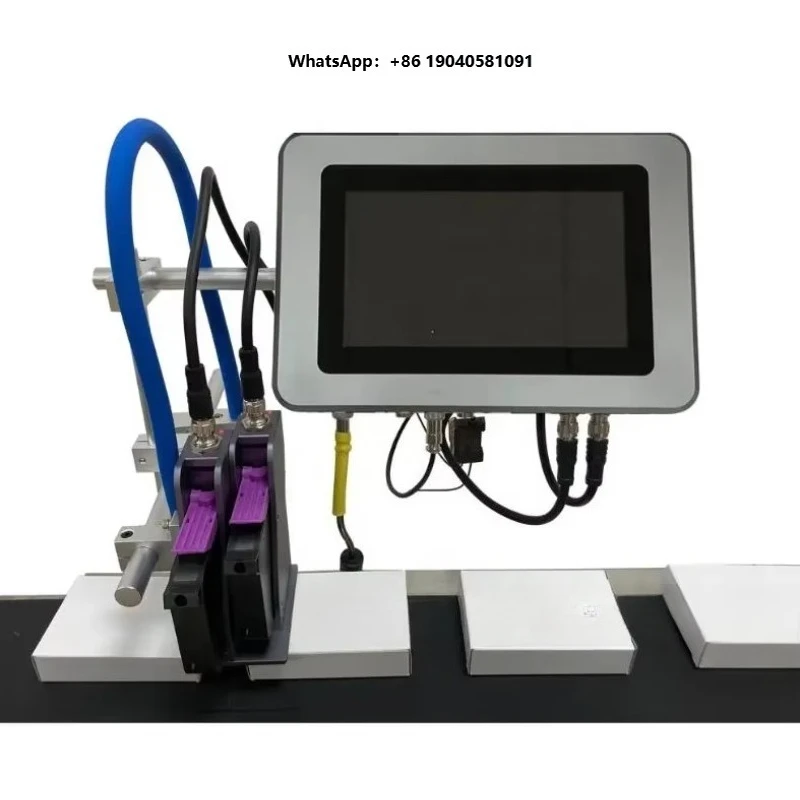 Tij Label Printer Multilingual Thermal Inkjet Industrial Use Customized Boot Screen Function Multi-Color Ink Cartridge USB