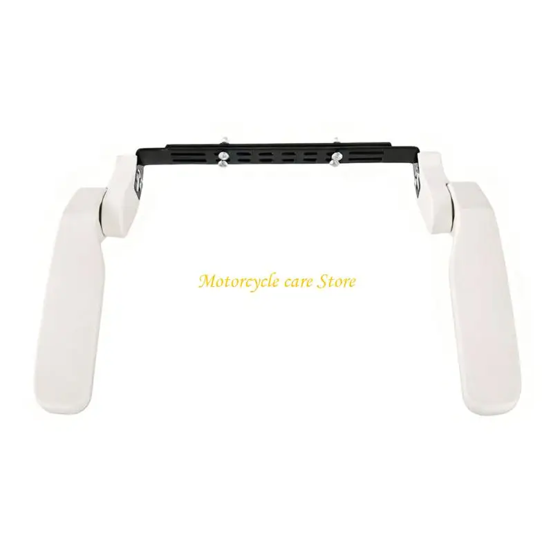Sturdy ABS Kids Safety Armrest Adjustable Foldable Child Protection Handrail For Electric Scooter Rear Seat Widely Compatible