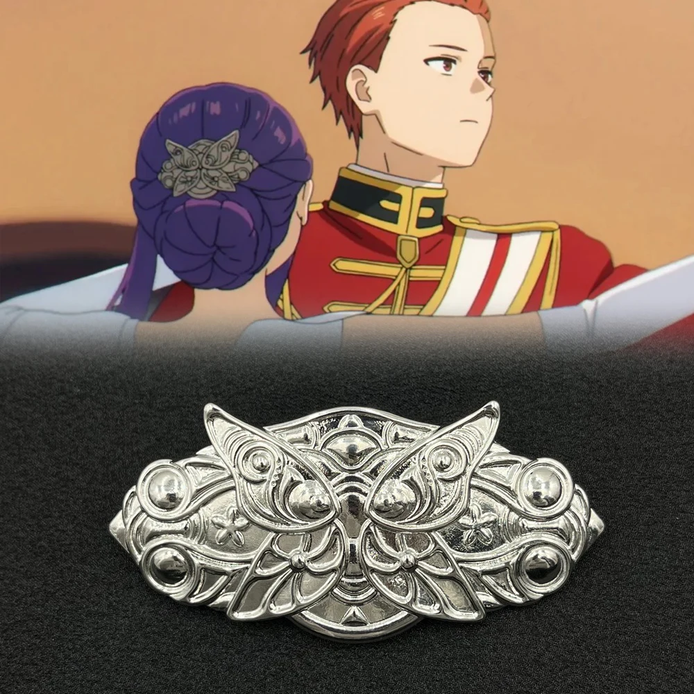 Tocado de Cosplay de Anime Frieren Fern Stark para mujer, horquilla, Clip para el cabello, accesorios de regalo