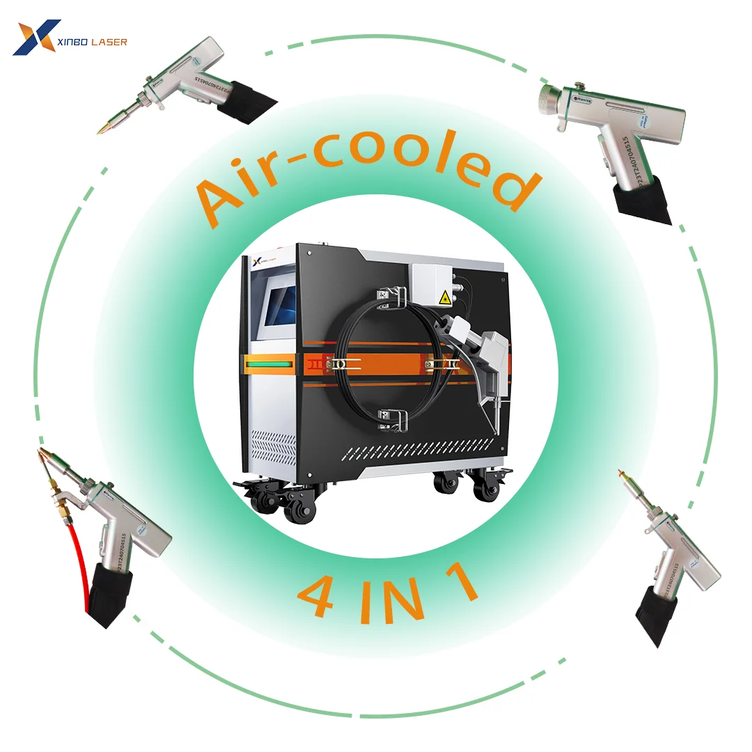 

China 4 in 1 Mini Laser Welder 1500w 2000w Air Cooling Laser Cutting and Welding Machine for Metal
