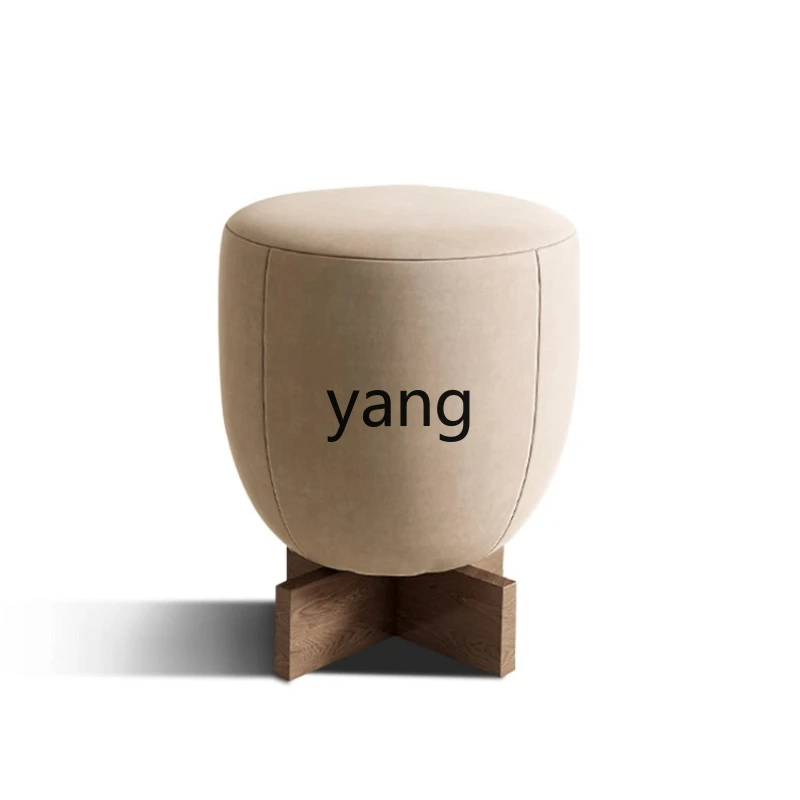 

LMM modern simple small stool home low stool living room fabric sofa stool does not take up space