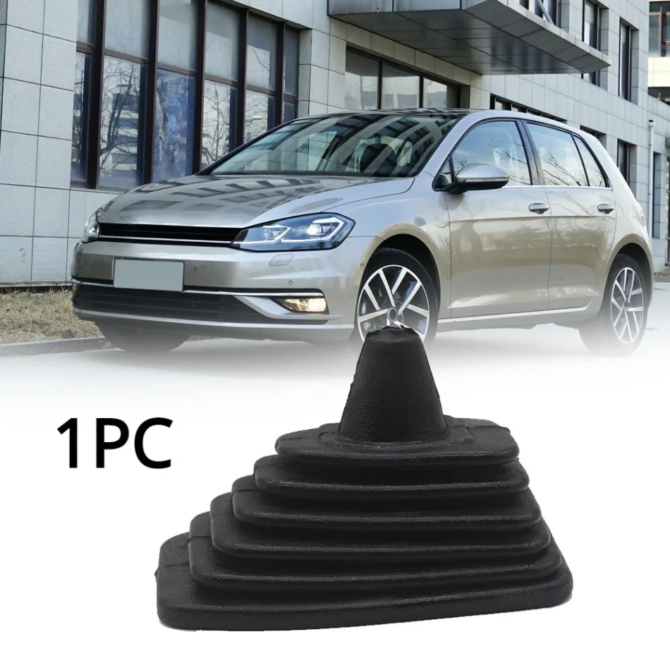 

1Pc Car Square Sleeve Shift Cover Car Gear Shift Dust Cover Auto Interior Accessories For VW GOLF MK2 II JETTA II MK2 191711115