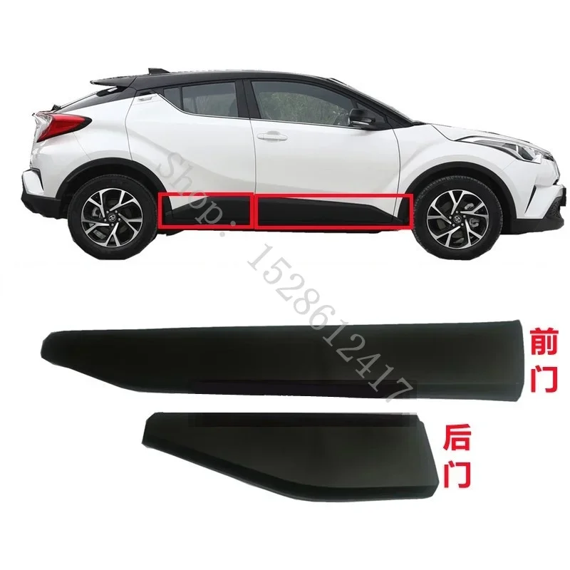 for Toyota C-HR CHR 2017 2018~2023 car accessories Original factory ABS car body side moldings side door decorati protection