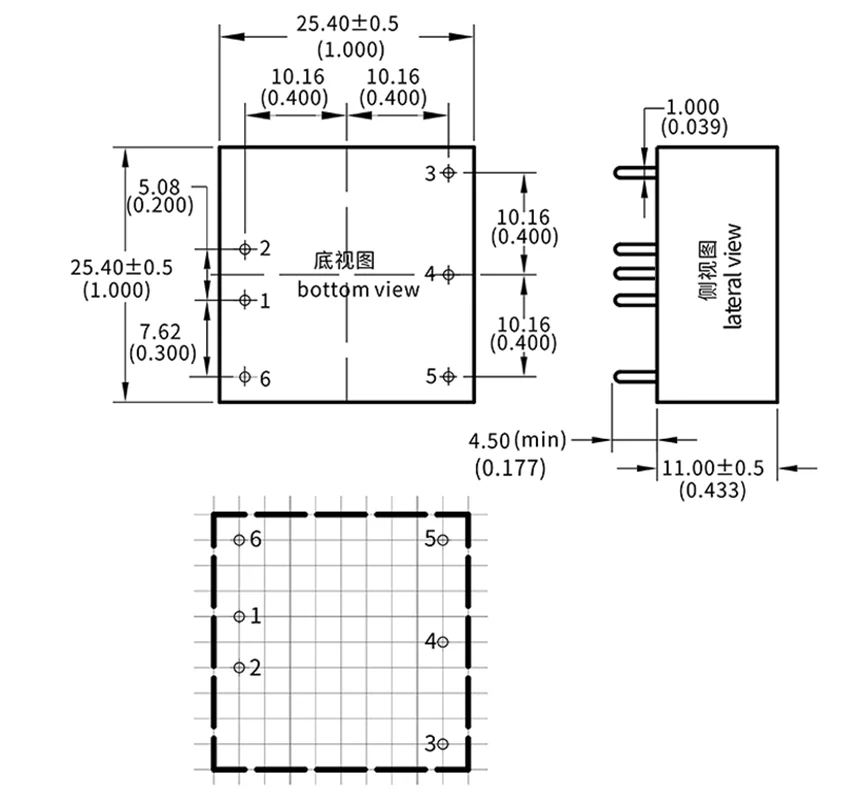 Darmowa wysyłka 2 sztuk/partia 9-18V wejście 5W 12V do 12V 420mA wyjście DCDC konwerter moduł układ scalony VRB1212YMD-5WR3 gospodarstwa domowego