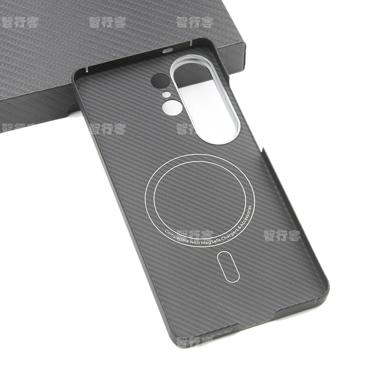 

ZXKE True fiber Case For Samsung Galaxy S26Ultra Embedded Iron Sheet Magnetic Car Support Magsafe Aramid Fiber Shell