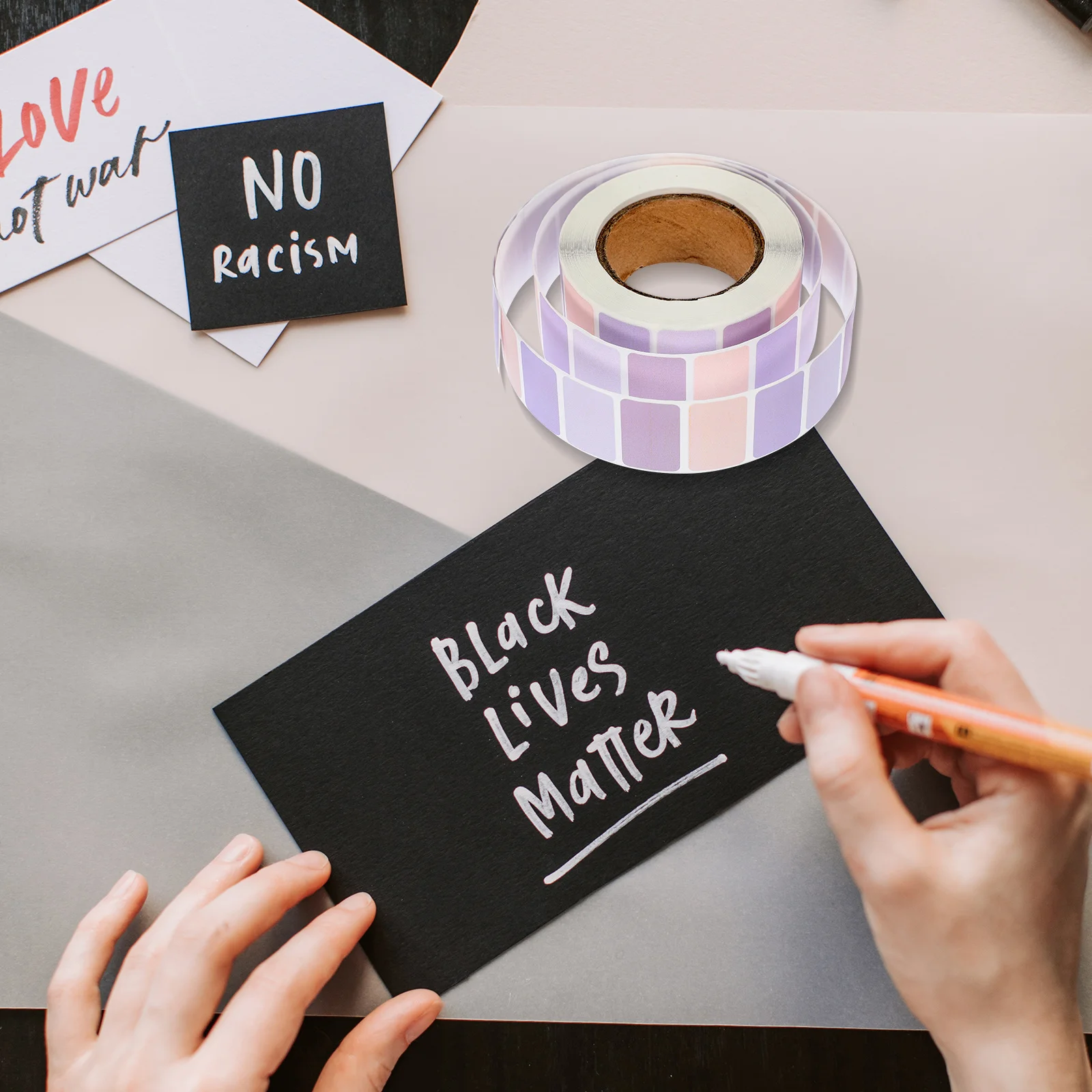 800 шт. наклейки по цене, пустые этикетки для печати для принтера, самоклеящаяся матовая отделка, липкая этикетка, бумага для организации документов