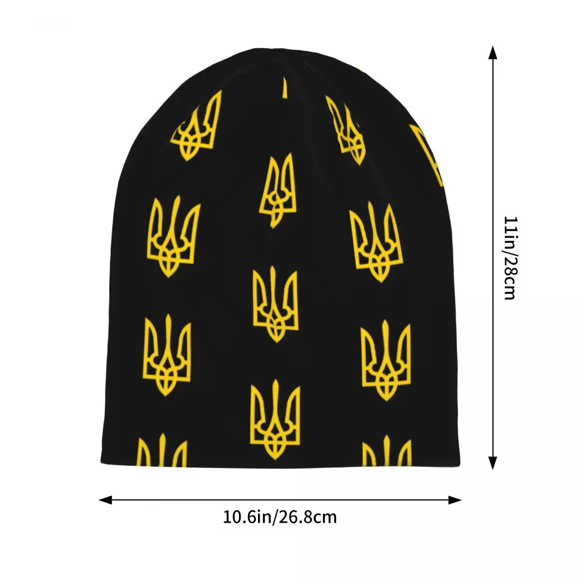 Ukraine Skullies Beanies Hat Ukrainian Cool Men Women Outdoor Caps Warm Thermal Elastic Bonnet Hats