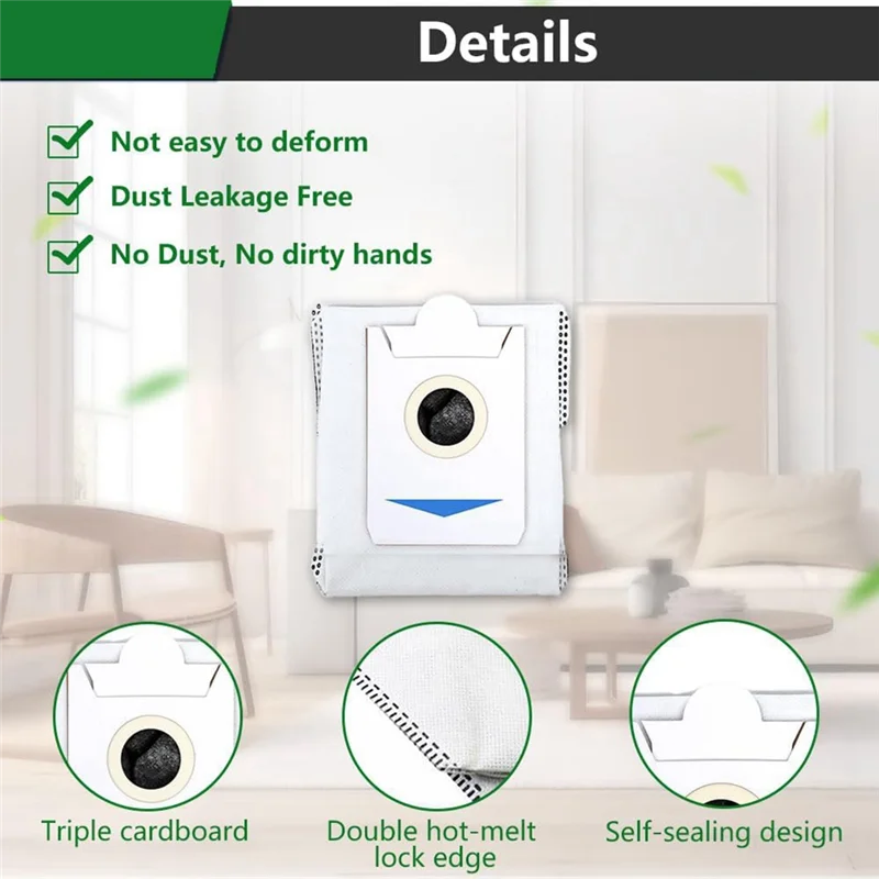 

B50C 17PCS For Ecovacs Deebot N30 OMNI / N30 PRO OMNI Vacuum Cleaner Parts Roller Side Brush Filter Mop Cloth Dust Bag