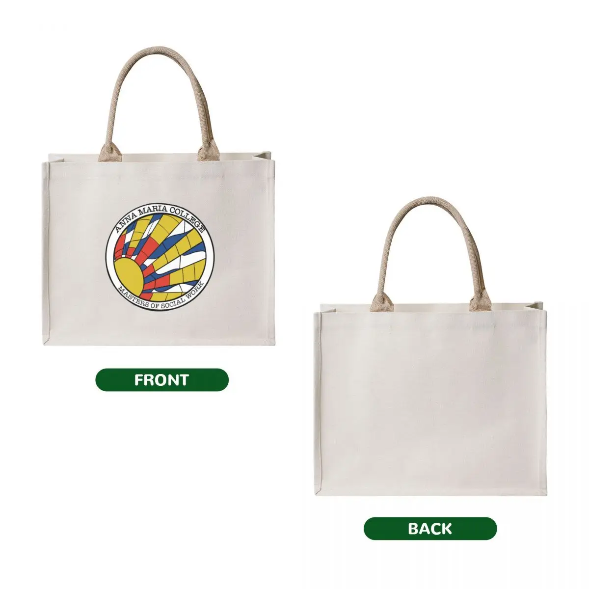 Anna Maria MSW Tote Bag Lady bag shopping bags foldable tote bag university