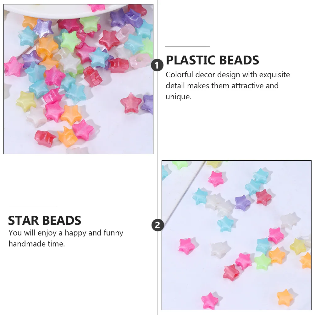 

400 Pcs Jewelry Accessories Spacer Beads for Crafting Spacers Making Girls Bracelets Suite