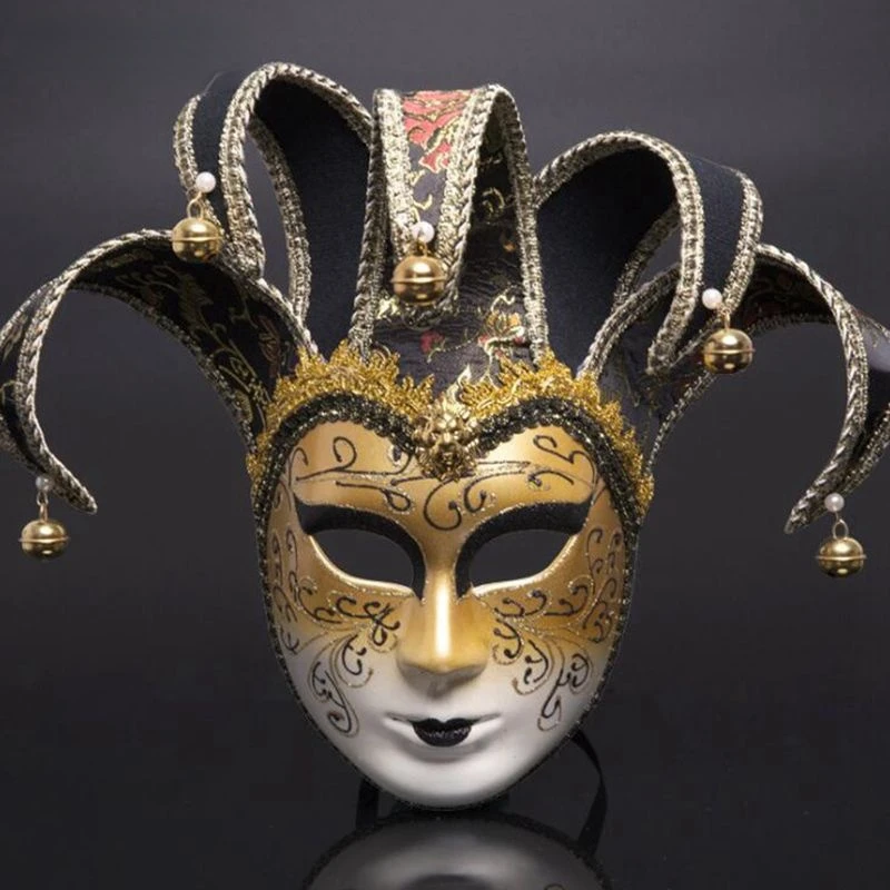 

New Fashion Venice Mask Halloween Party Mask Party Carnival Decoration Carnival Cosplay Multicolor