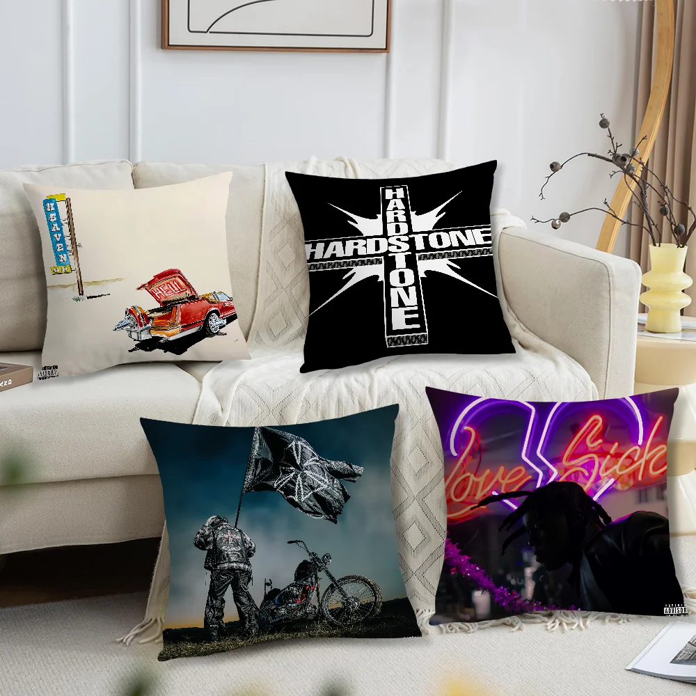 Rapper Don Toliver No Pole Love Sick cushion For Bedroom Car Coffee Shop Room Soft and Living Room Sofa Decorative Pillow Cover