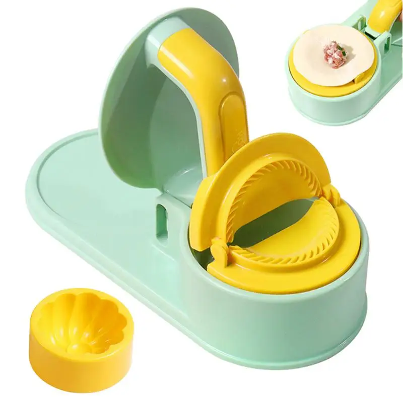 2 In 1 Dumpling Mold Press Dough Presser Dumpling Wrapper Mold Safe And Convenient Kitchen Dumpling Making Tool For Friends And