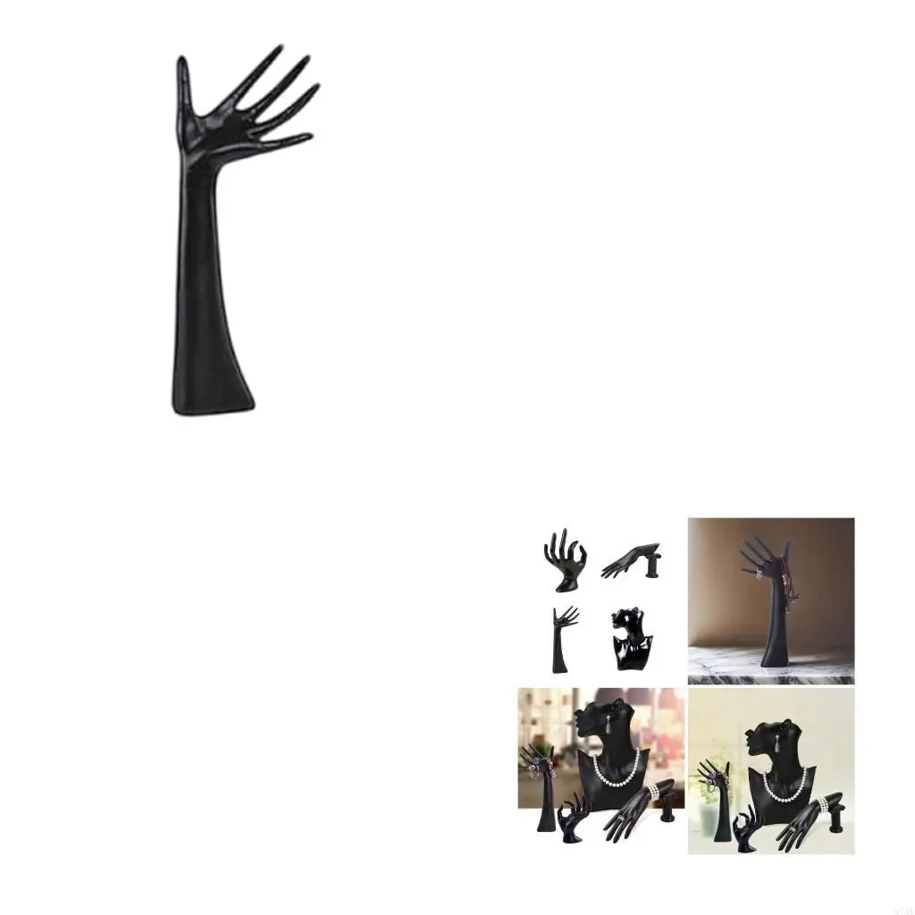 

Multifuntional Jewelry Holder with Mannequin and Hand Resin Texture for Necklace