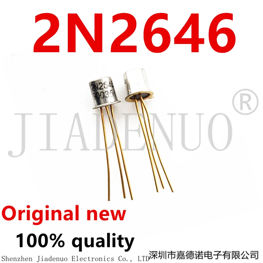 (1-2pce)100% New original 2N2646 TO-18 Chipset