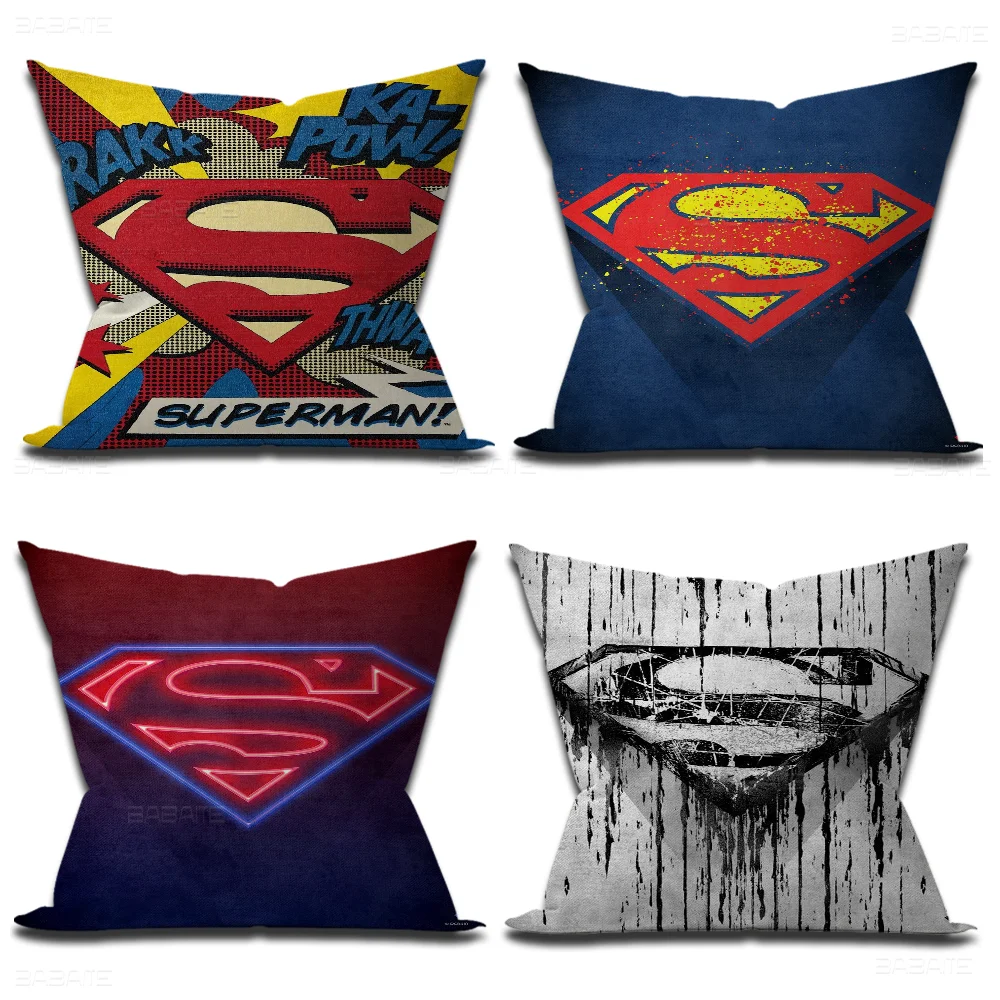 S-Sup-ermanes Stitch Lucky Dragon Pillow Cover Sofa Cushion Cover Home Room Decoration Children Gift image 6