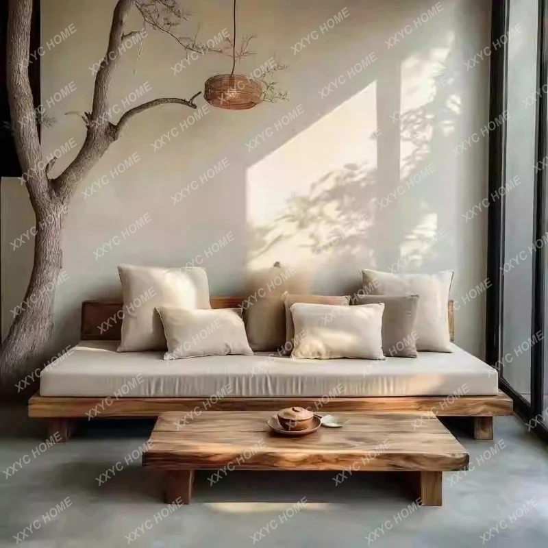 

Living room antique retro home hotel tea table special-shaped small low table