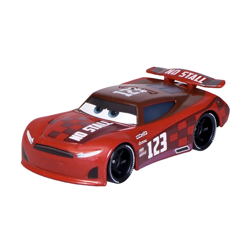 Disney Pixar Cars 1 2 3 Lightning McQueen Dinoco Jackson Storm Alloy Metal Model Cars Toys 1:55 Boy Children Birthday Gift