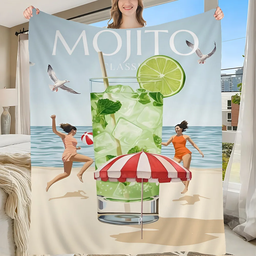 

Cartoon Fruit Juice Mojito Aperol Spritz Anime Tapestry Hanging Tarot Hippie Wall Rugs Dorm Wall Hanging Sheets