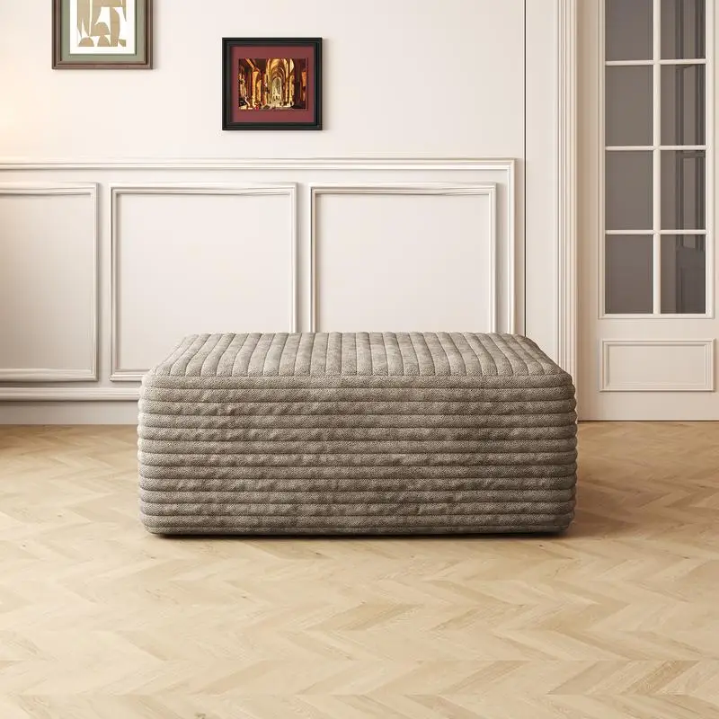 

Плюшевый вельветовый диван Camel оттоманка — сборка не требуется, удобная и стильная мебель для дома