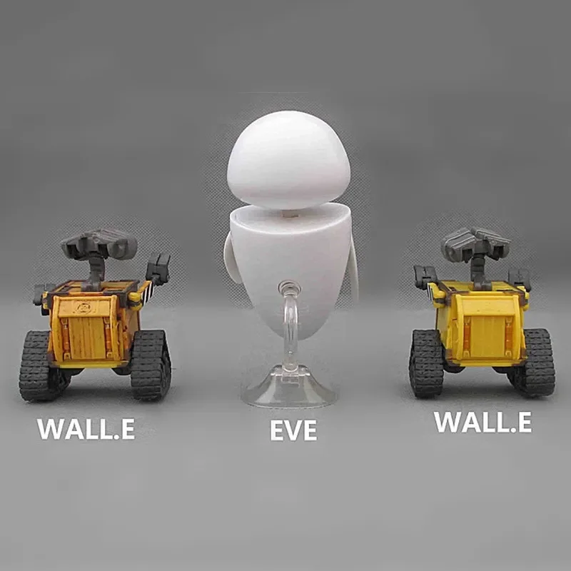 Wall-E Robot Wall E & EVE PVC Action Figure Collection Model Toys Dolls 6cm/10cm For Children Christmas Gift