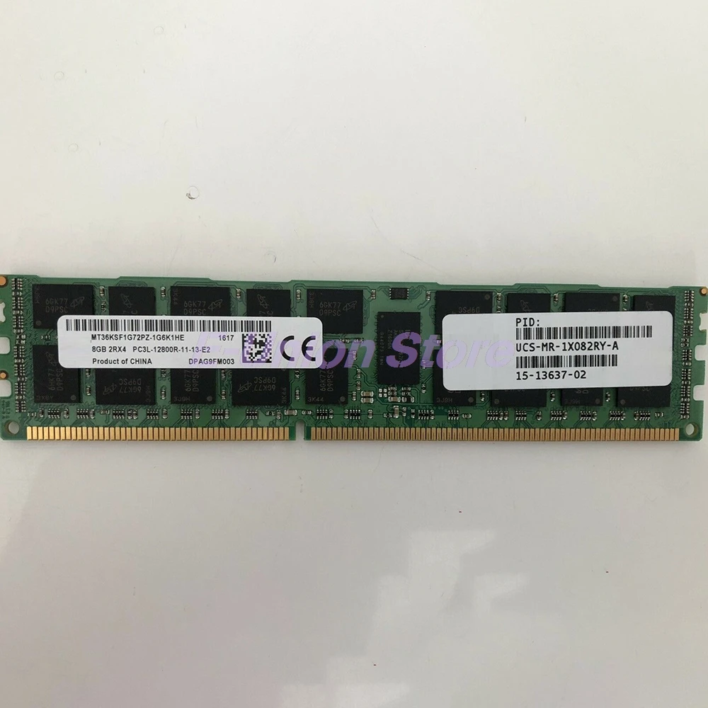 RAM UCS-MR-1X082RY-A 15-13637-02 8 GB DDR3L 1600 MHz PC3L-12800R ECC REG Serverspeicher