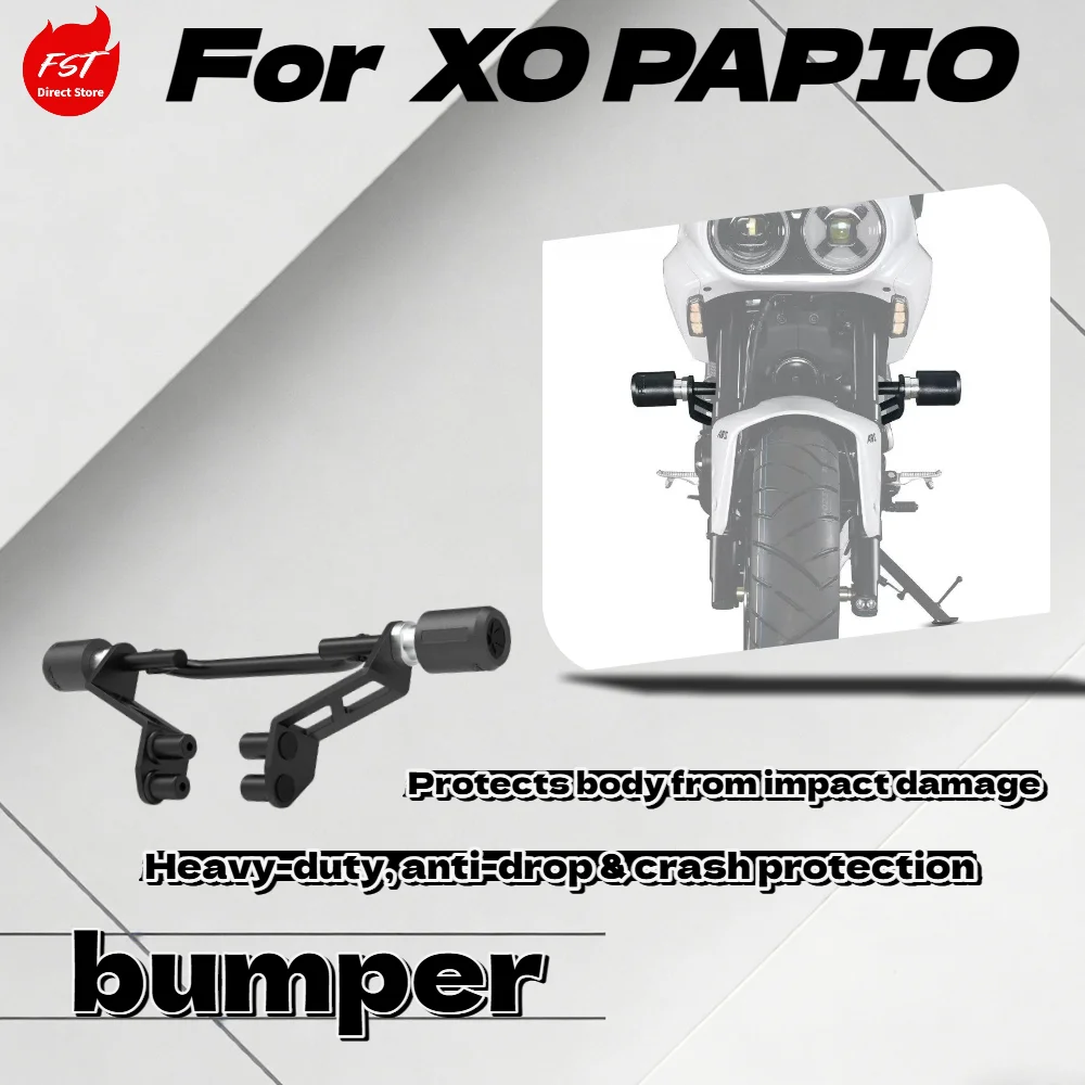 

For XO Papio Original Radian Matching Protective Bar Wearproof Anti Collision Riding Safety Spare Parts