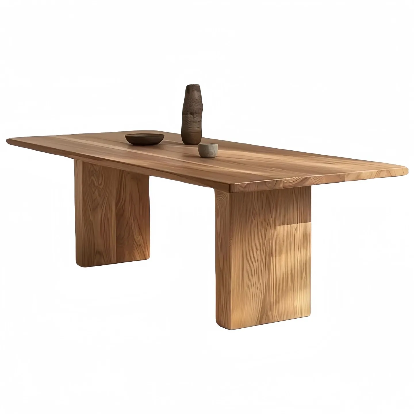 

Medieval style, solid wood, large board table, tea table, log, island, living room