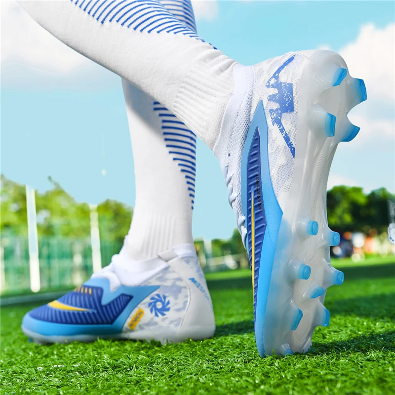 

Men FG Football Boots Sneakers Tenis Adult Casual Breathable Long Spikes High Quality Male Soccer Shoes Outdoor Football Shoes