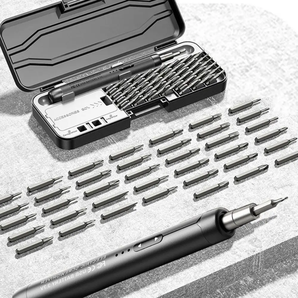 New 46 in 1 Electric Precision Screwdriver Set Portable Rechargeable Magnetic Screw Kit Repair Tools Watch Phone Repair