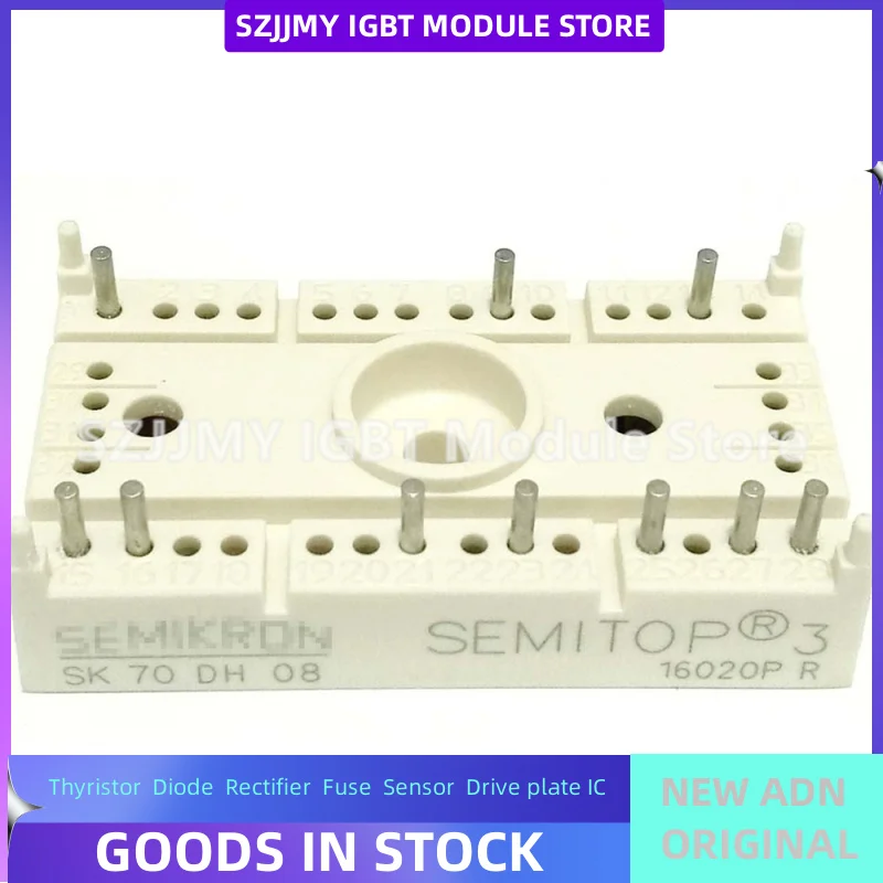 

SK40DH08 SK70DH12 SK70DH16 SK70DH08 SK45GAL063 SK70GAL063 NEW ORIGINAL IGBT Module IN STOCK