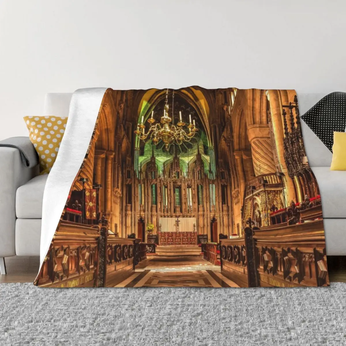 

Durham cathedral Throw Blanket Designers manga Summer Beddings Soft Beds Blankets