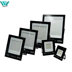 10W 20W 30W 50W 100W 150W Flood Light Lens LED Floodlight Warm/Cold White Light 220V IP67 Spotlight Outdoor Lighting Floor Lamp
