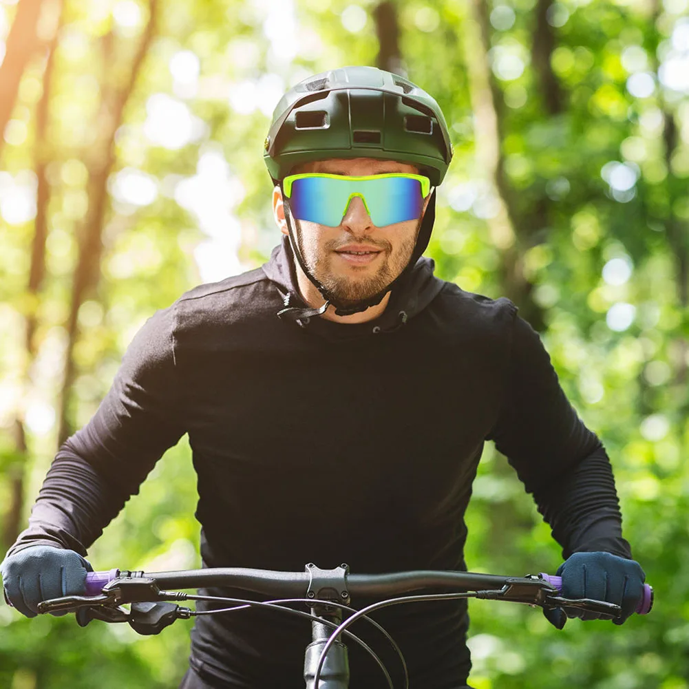 Gafas de sol a prueba de viento para ciclismo, lentes de sol con protección a la moda UV400, accesorios para ciclismo de montaña y carretera