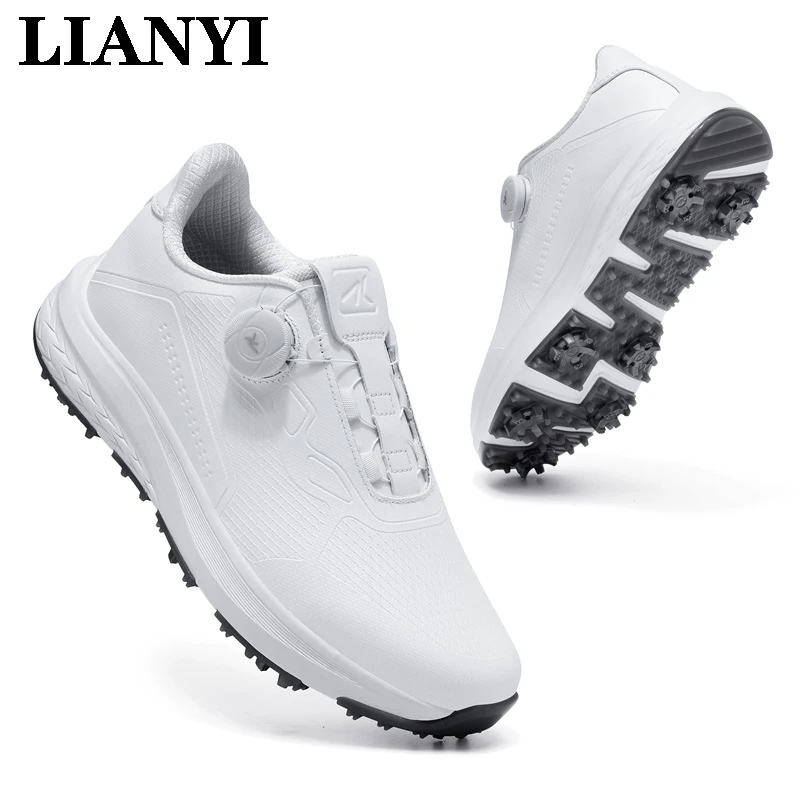 

LIANYI New All-season Professional Breathable Golf Shoes Are Suitable For Men's Competitions Training And Sports Plus size 47#