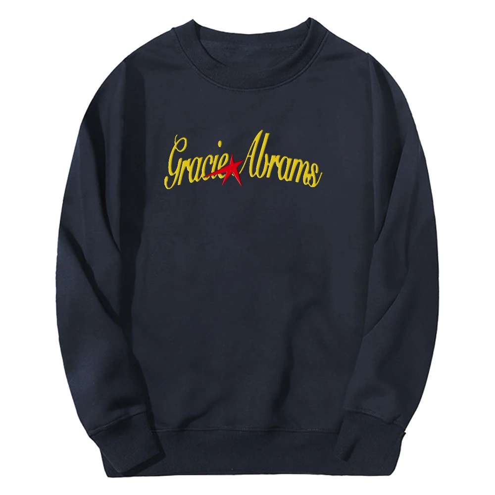 Gracie Abrams Star Merch bluza 2024 Tour Crewneck typu Streetwear z długim rękawem mężczyzn kobiet modne ciuchy