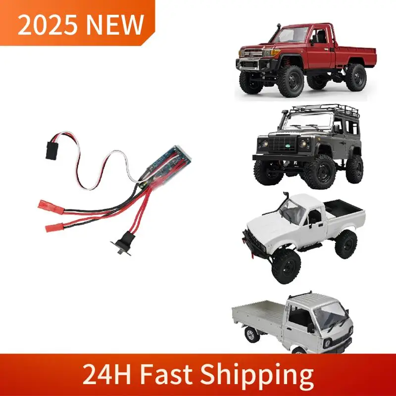 

A49U Micro-ESC 30A Bidirectional Brushed RC ESC Electric Speed Controller For WPL MN RC Car