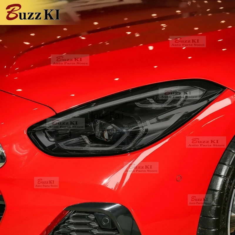 

Для BMW Z4 G29 2019 2020 2021, защитная пленка для фар автомобиля, задний фонарь, дымчатый черный оттенок, виниловая прозрачная наклейка из ТПУ