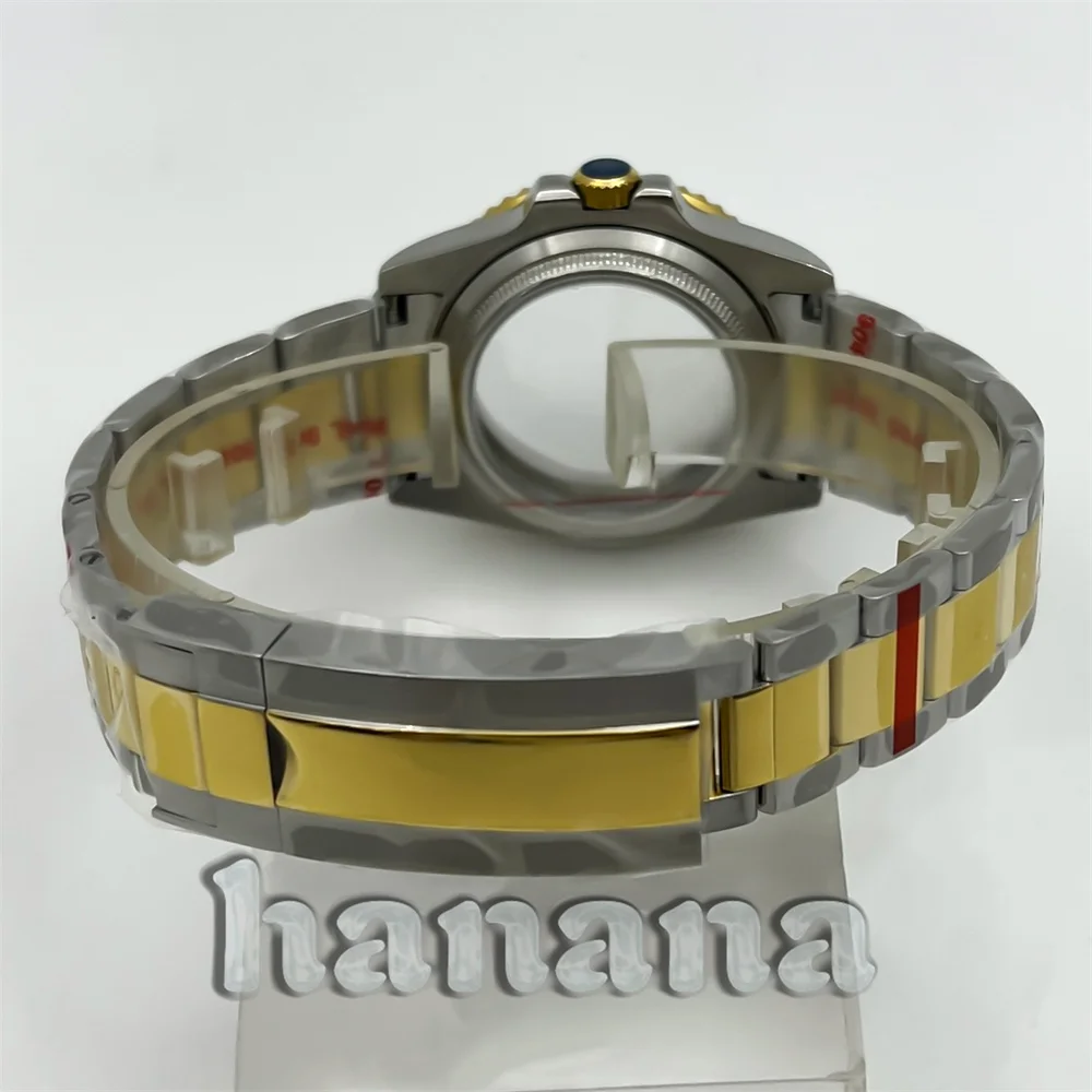 36 мм 38 мм NH34 NH35 NH36 NH38 NH39 NH70 ETA2824 PT5000 Механизм SilverGold Часы GMT SUB Корпус Керамический безель Сапфир