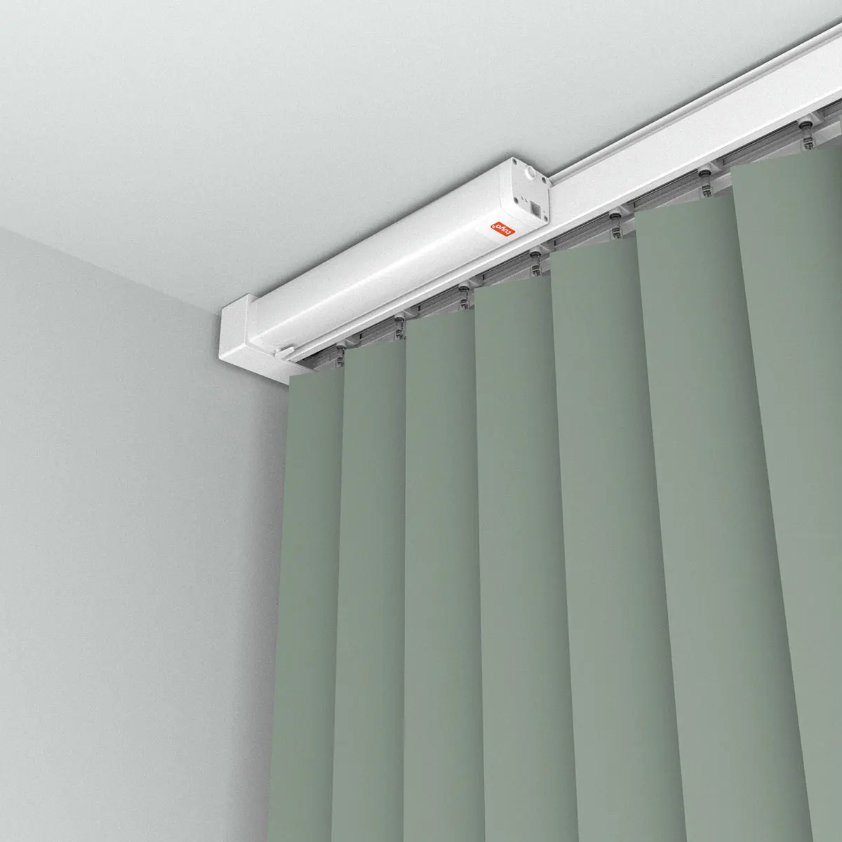 

Motorized Electric Vertical Shangri La Curtains Blinds Curtains