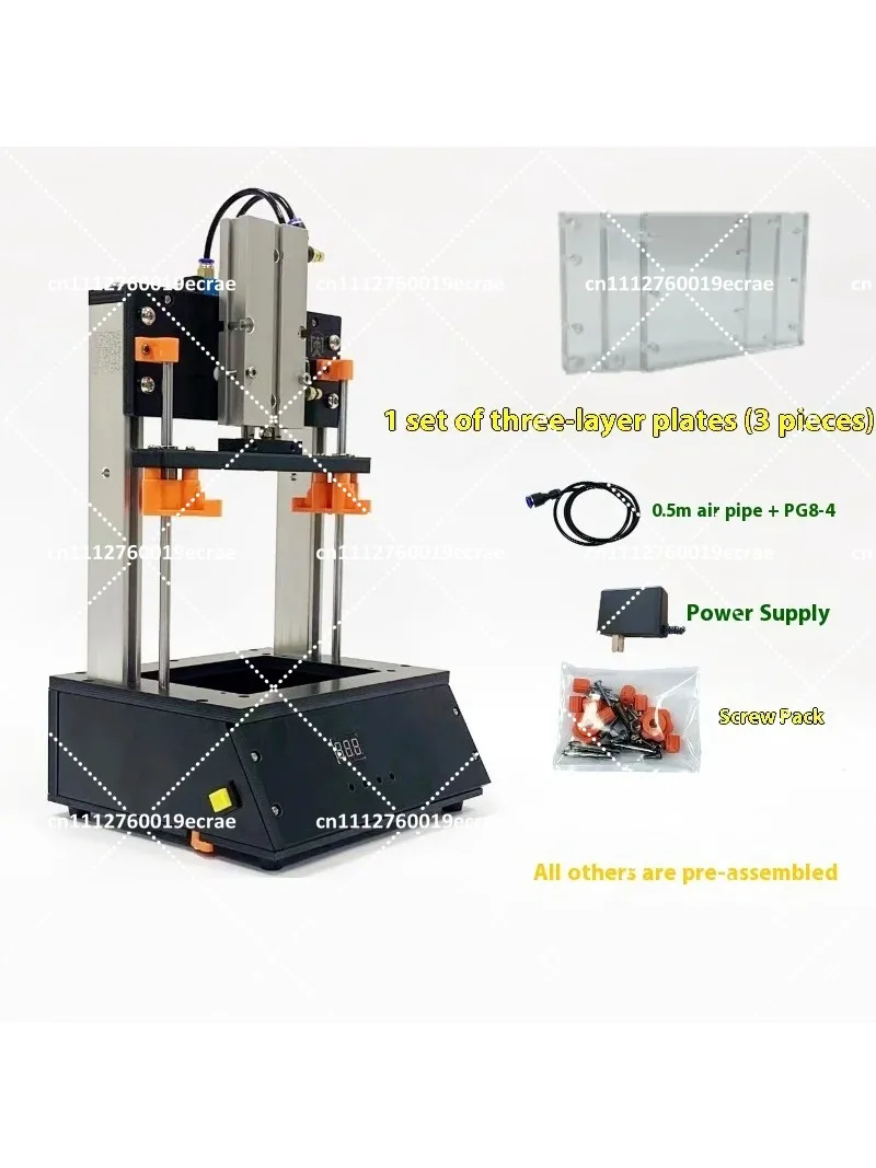 Pneumatic PCB Jig Universal Test Frame PCBA Tester Fixture Stroke 60MM ICT Circuit Board Test