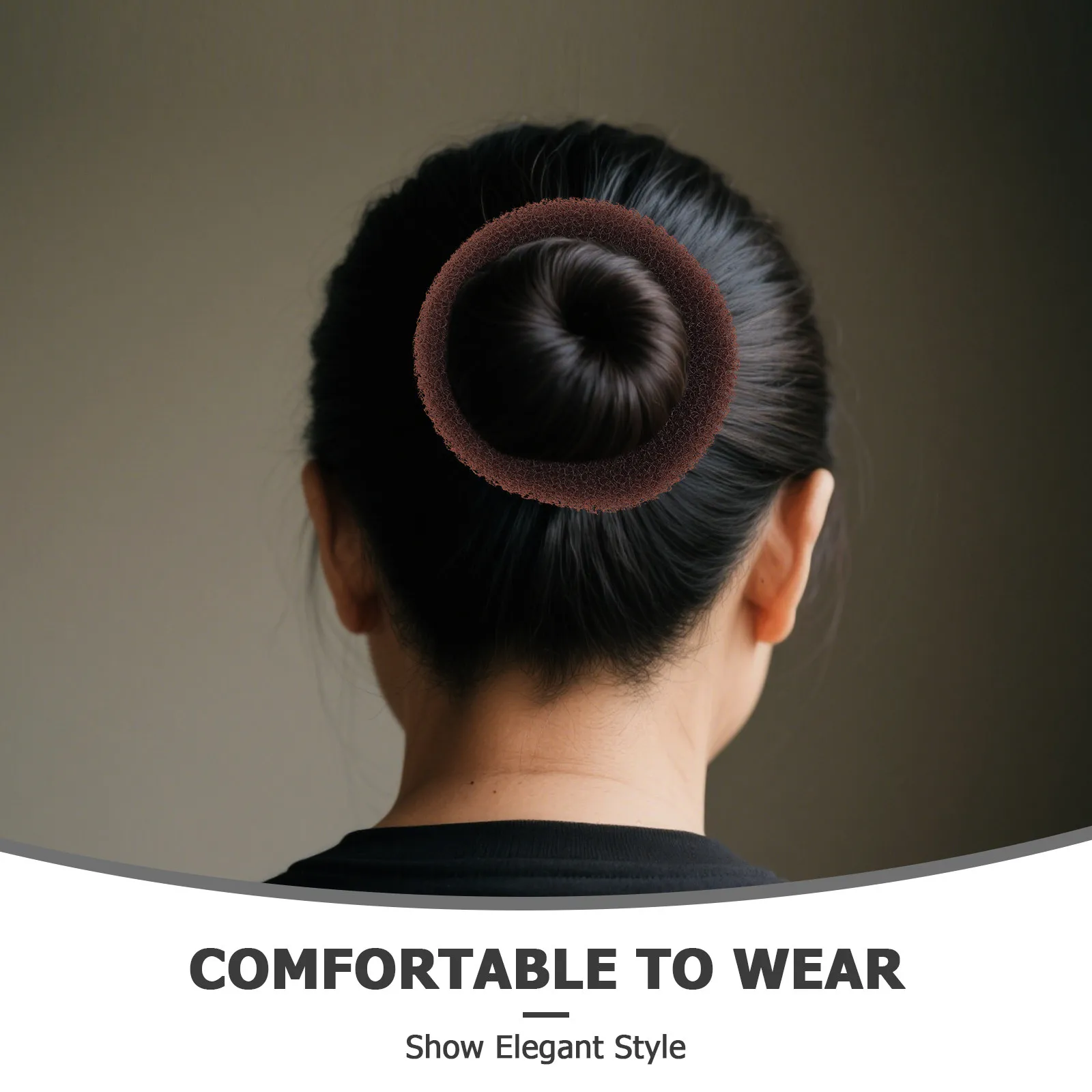 12 pcs Hair Women Bun Styling Tool Maker Donut Easy Halloween Christmas New Year Hair Donut Bun Maker Bun Holder For Hair