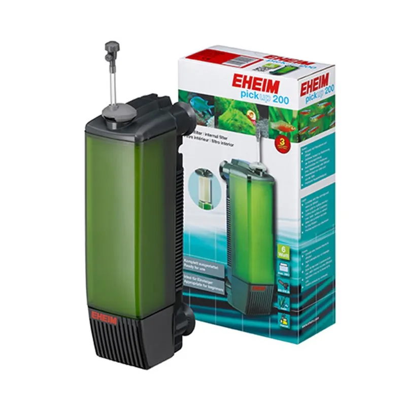 Filtro Interno Eheim Easy Pick, Silencioso, para Acuarios con Nivel de Agua Bajo, para Peces y Tortugas